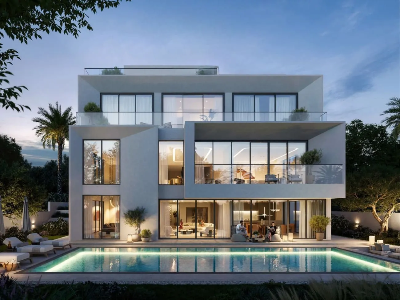 The Palace Villas Ostra — фасад виллы