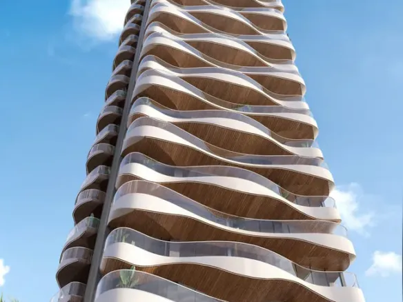 The Pier Residences — фасад здания