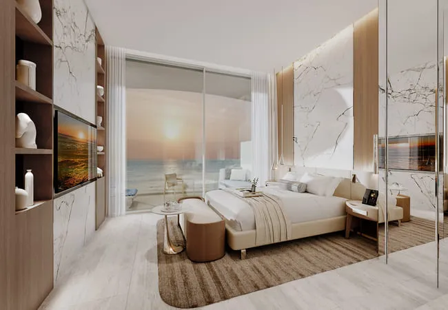 The Pier Residences — спальня