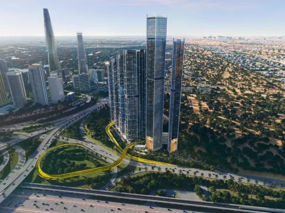 The Pinnacle at Sobha Central в районе JLT (Джумейра Лейк Тауэрс) — фото 1