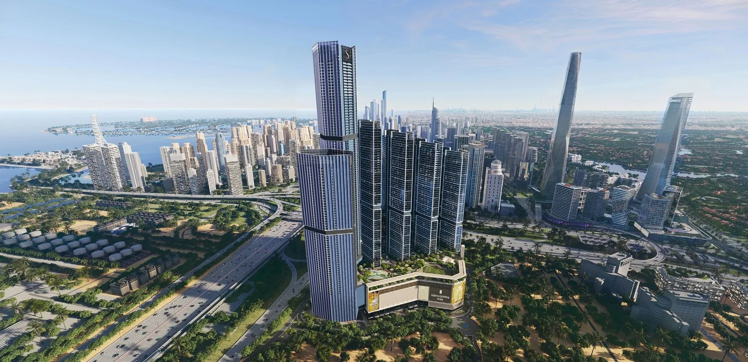 The Pinnacle at Sobha Central — вид на комплекс