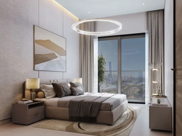 The Pinnacle at Sobha Central — спальня