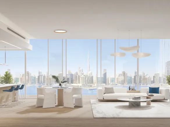 The Quayside — интерьер гостиной