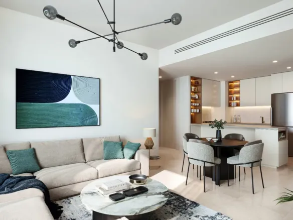 The Regent Residences — интерьер гостиной