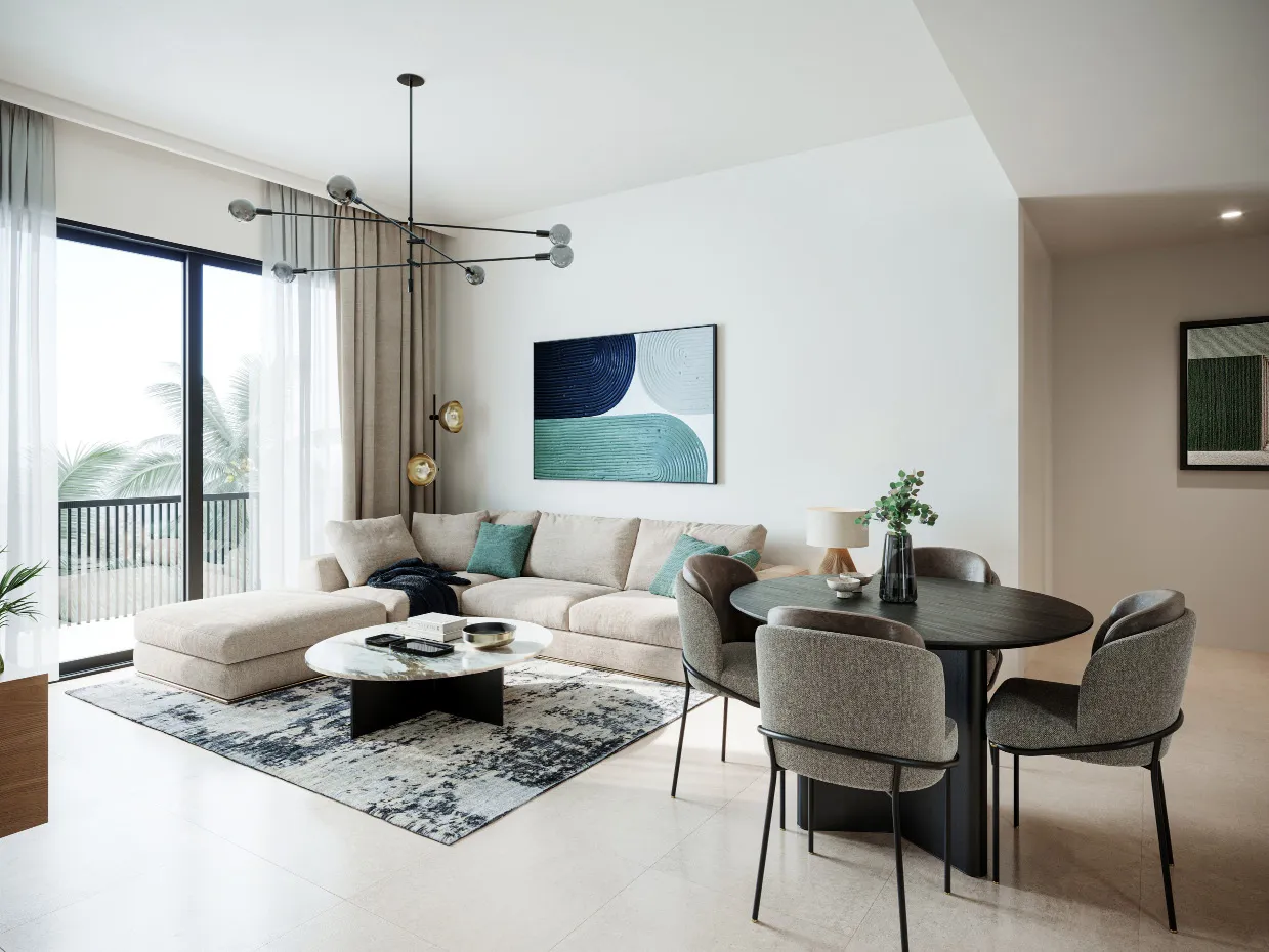 The Regent Residences — интерьер гостиной, фото 6