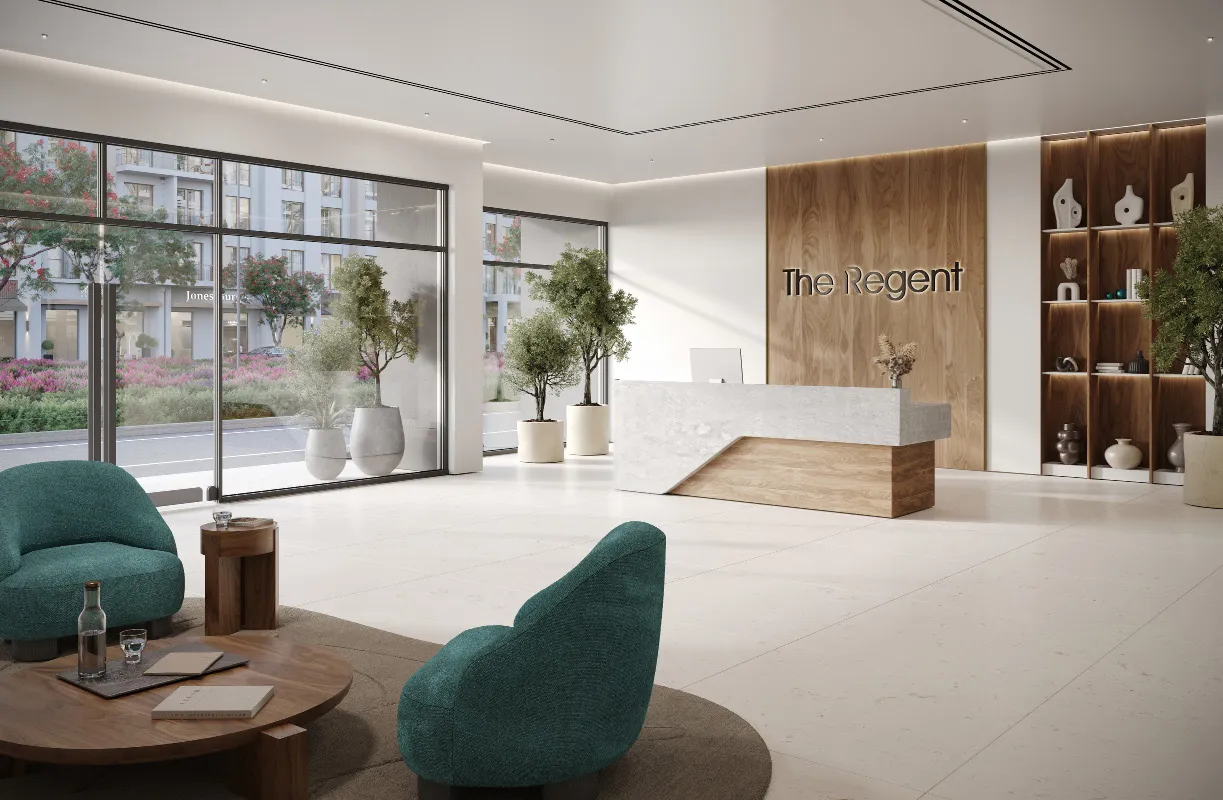 The Regent Residences — лобби