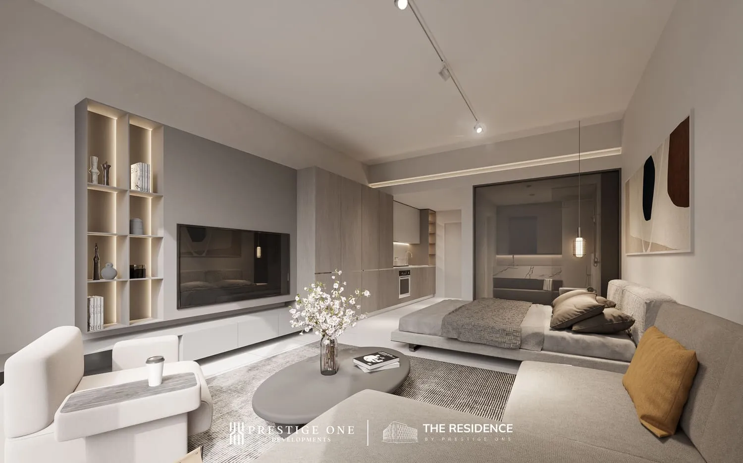The Residence by Prestige One — интерьер студии