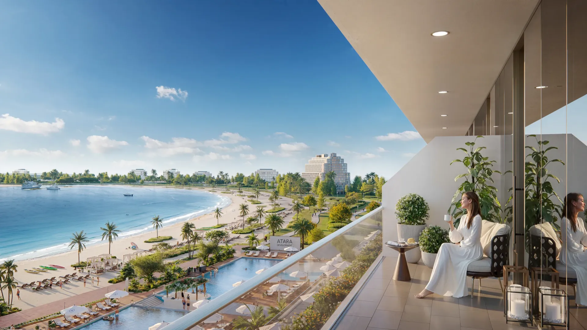 The Residences at Sheraton Al Marjan Island Resort Phase 1 & 2 — терраса