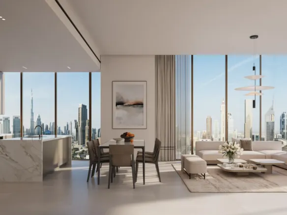 The Residences DIFC Zabeel District — интерьер гостиной