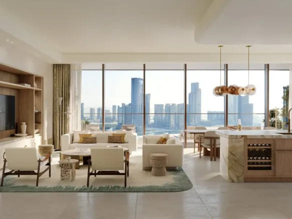 The Ritz-Carlton Residences by SAAS — интерьер гостиной