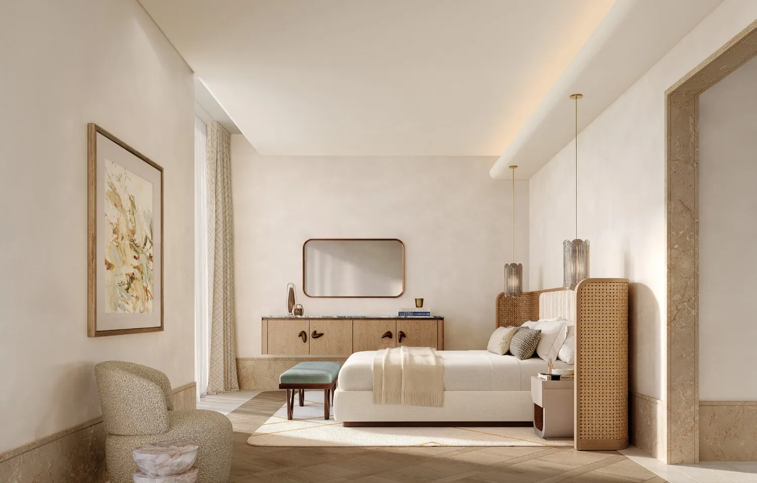 The Ritz-Carlton Residences by SAAS — спальня