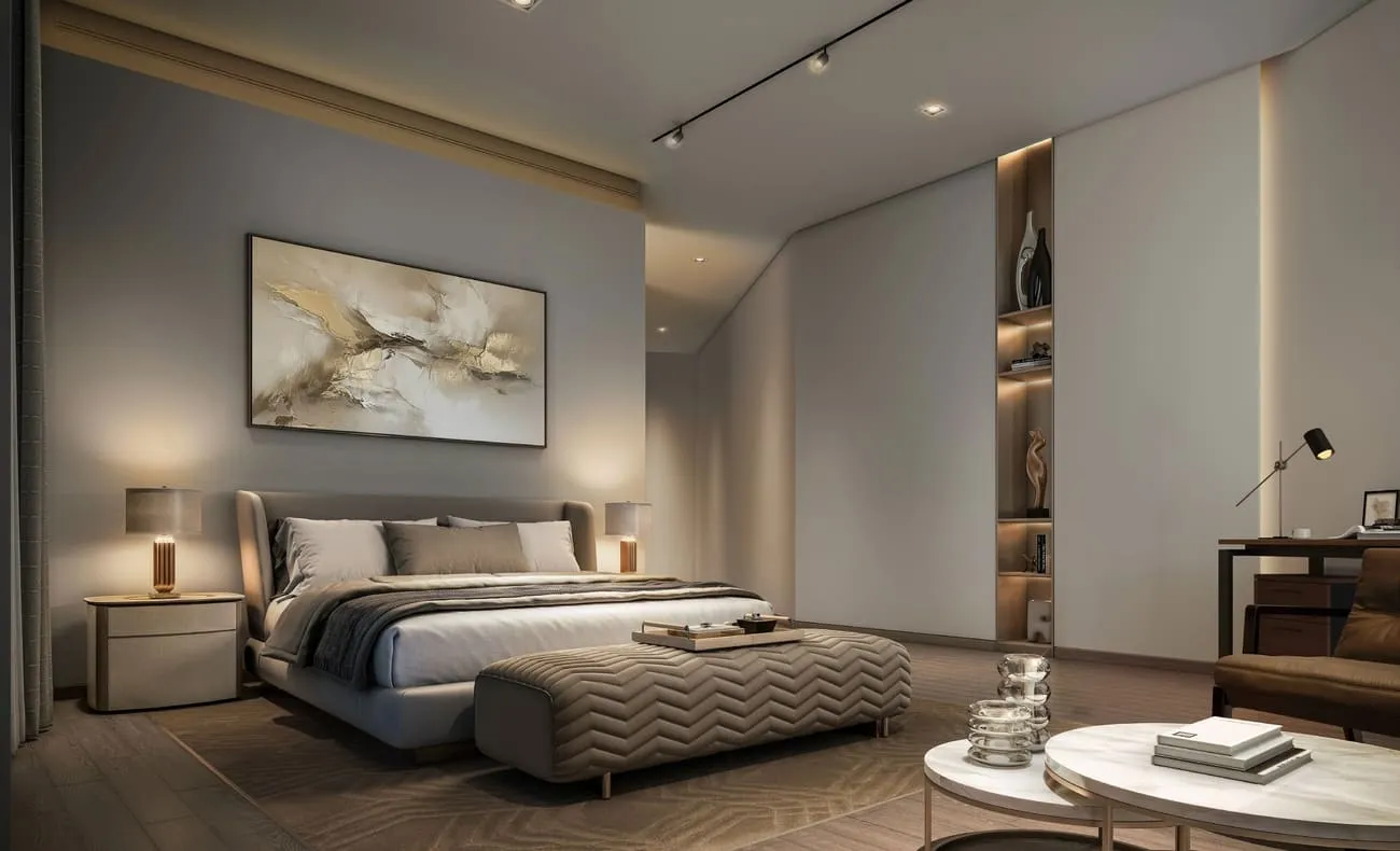 The S at Sobha Hartland II — спальня