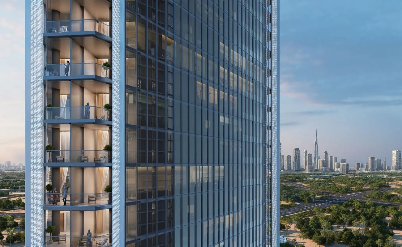The S at Sobha Hartland II — фасад здания, фото 4