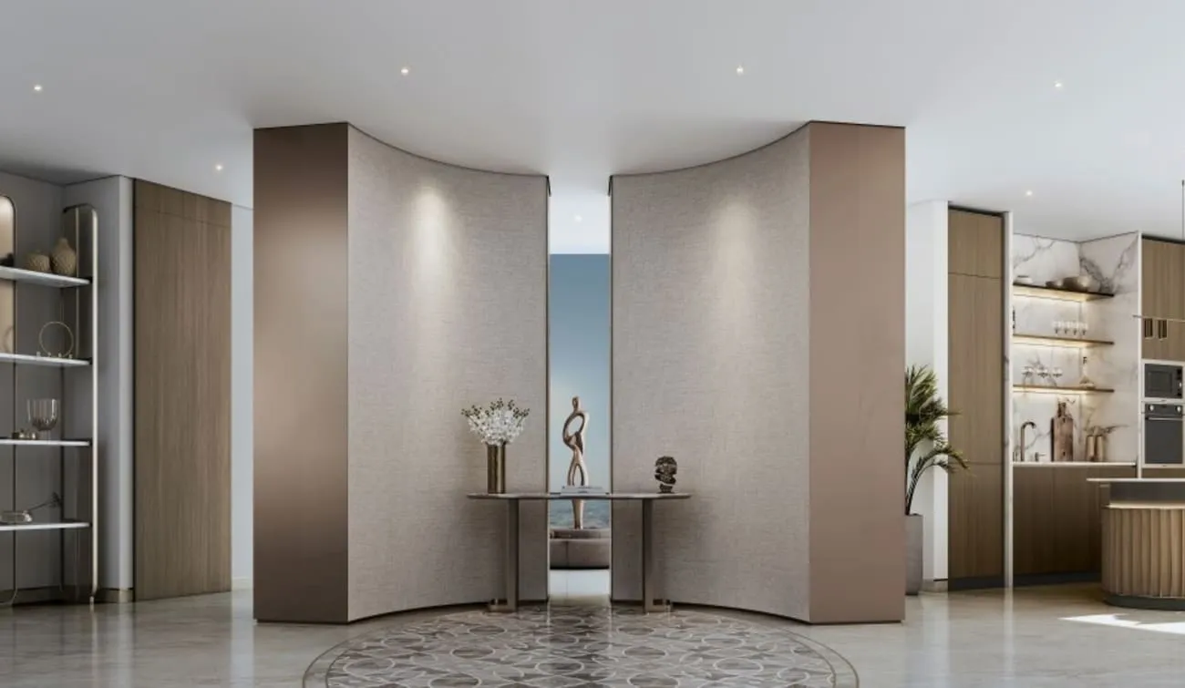 The S at Sobha Hartland II — интерьер холла