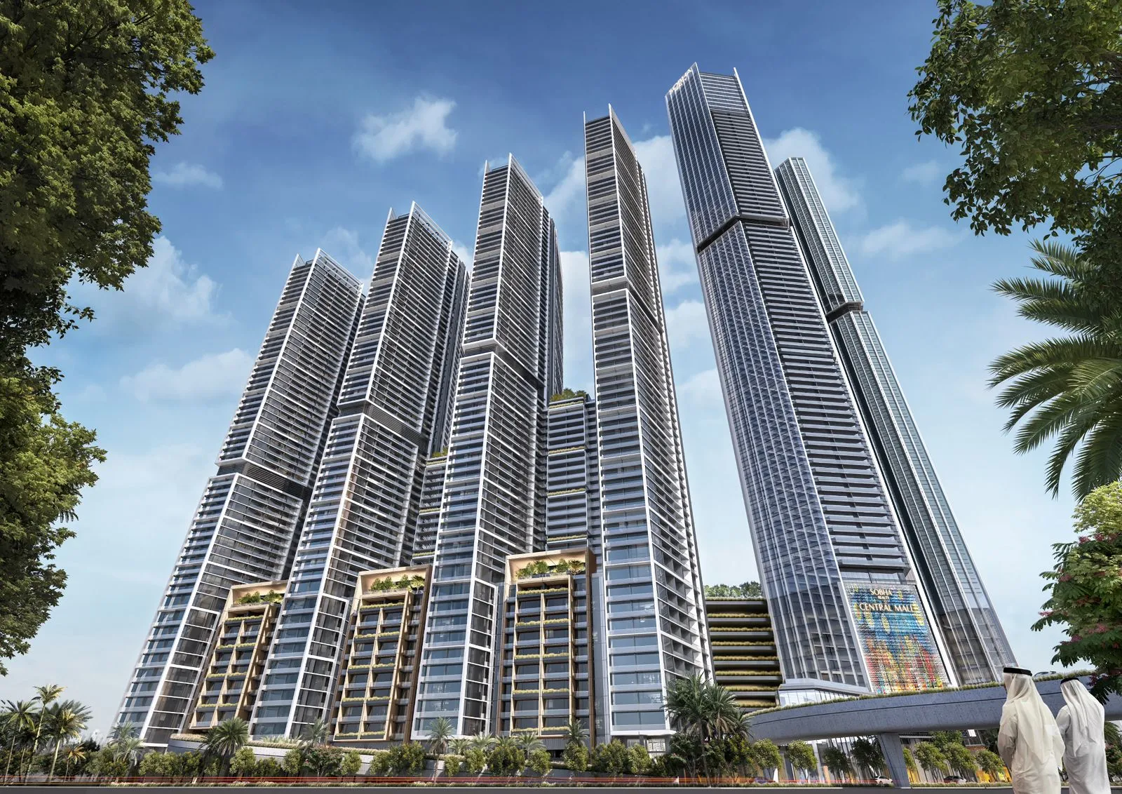 The Serene at Sobha Central — вид на комплекс, фото 4