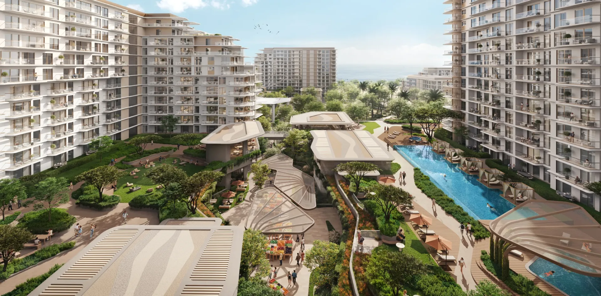 The Strand Lunara в районе Al Jazeera Al Hamra Индастриал — фото 7