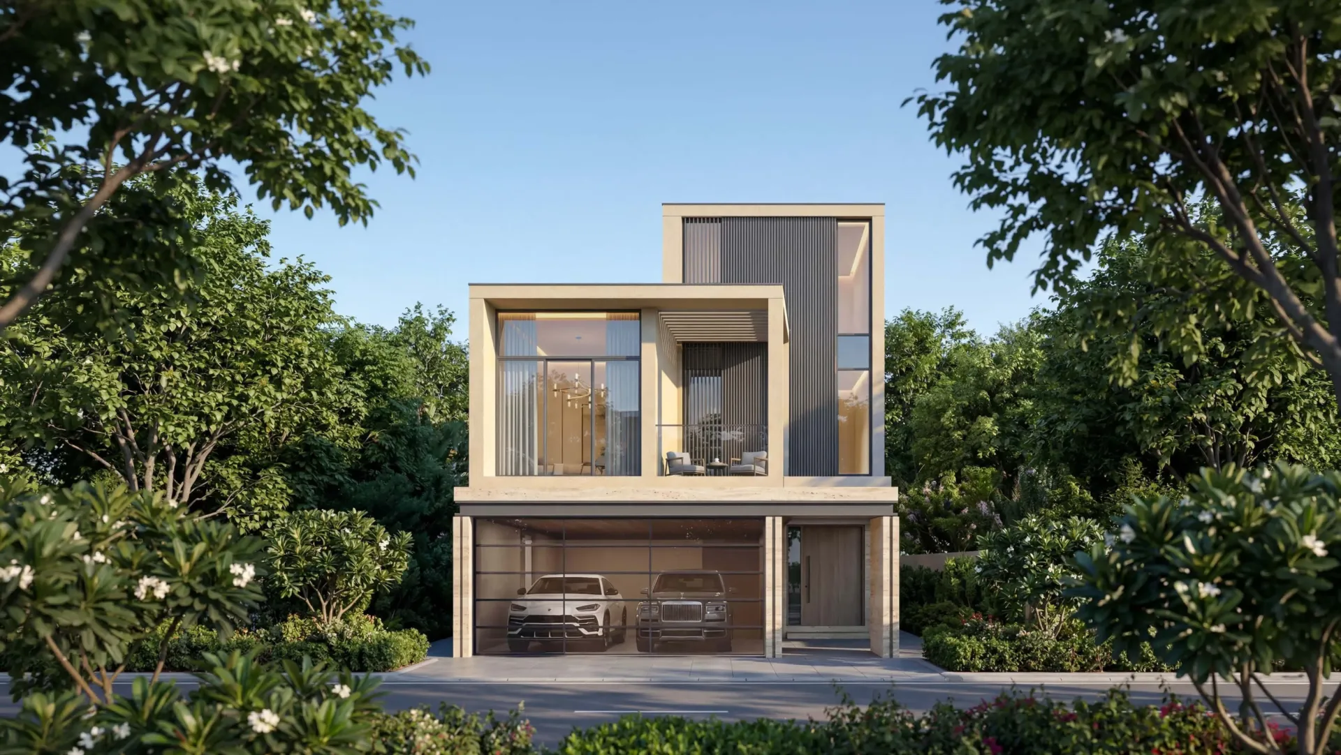 The Terraces at Sobha City — фасад виллы