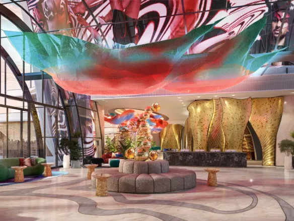 The Unexpected Al Marjan Island Hotel and Residence — лобби