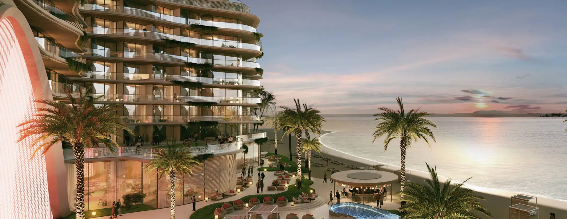 The Unexpected Al Marjan Island Hotel and Residence — вид на комплекс