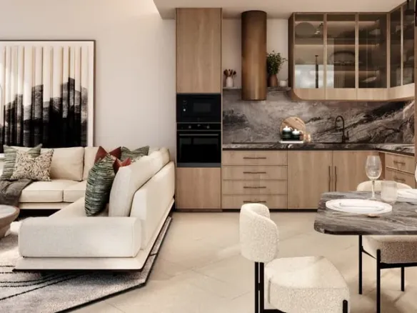 The W Residences — кухня-гостиная