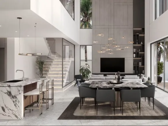 The Watercrest — интерьер гостиной, фото 12