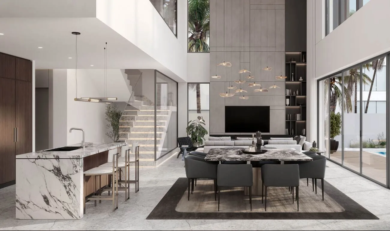 The Watercrest — интерьер гостиной, фото 12