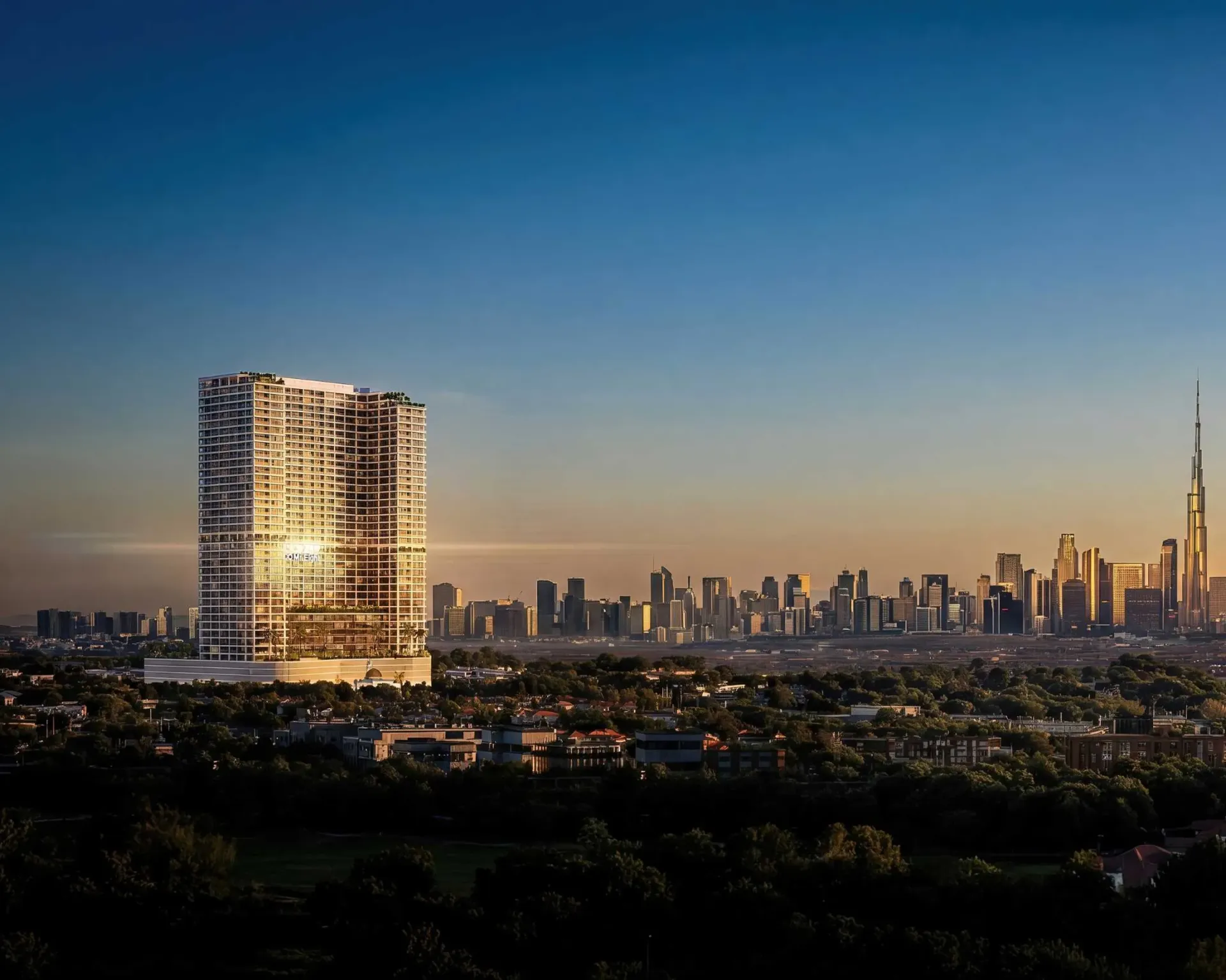The WOW Tower в районе Дубайленд Резиденс Комплекс — фото 1