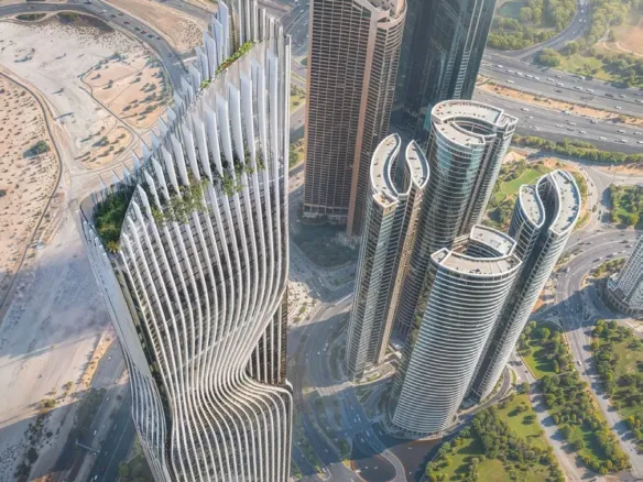 Tiger Sky Tower в районе Бизнес Бей — фото 3