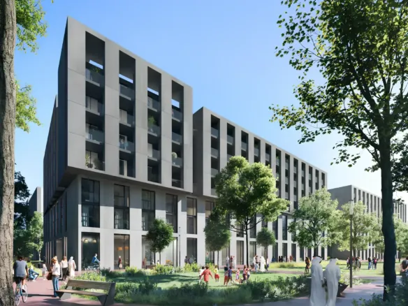 Tiraz Apartments — вид на комплекс
