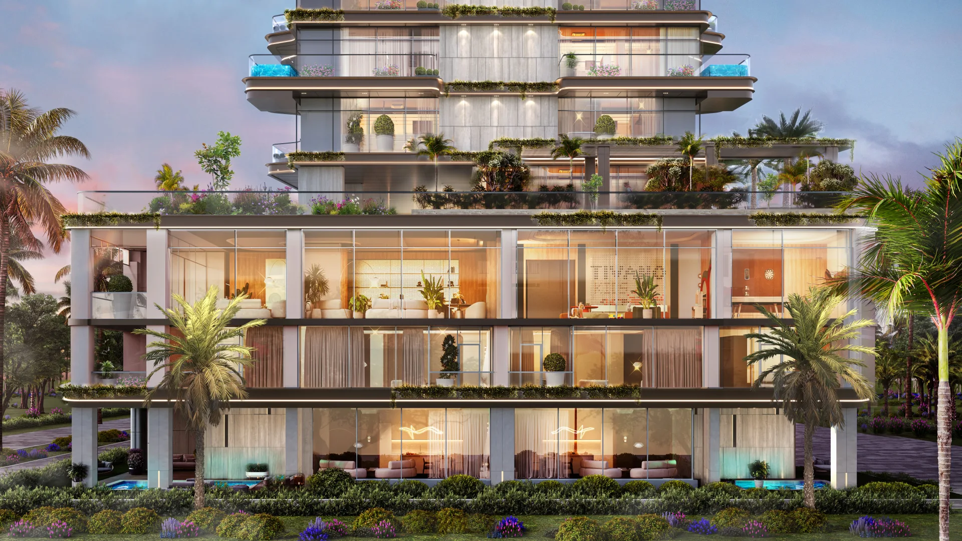 Tivanno Residence — фасад здания