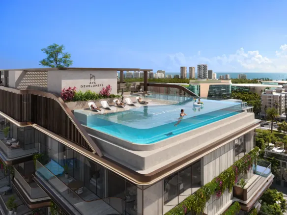 Tivanno Residence — бассейн на крыше