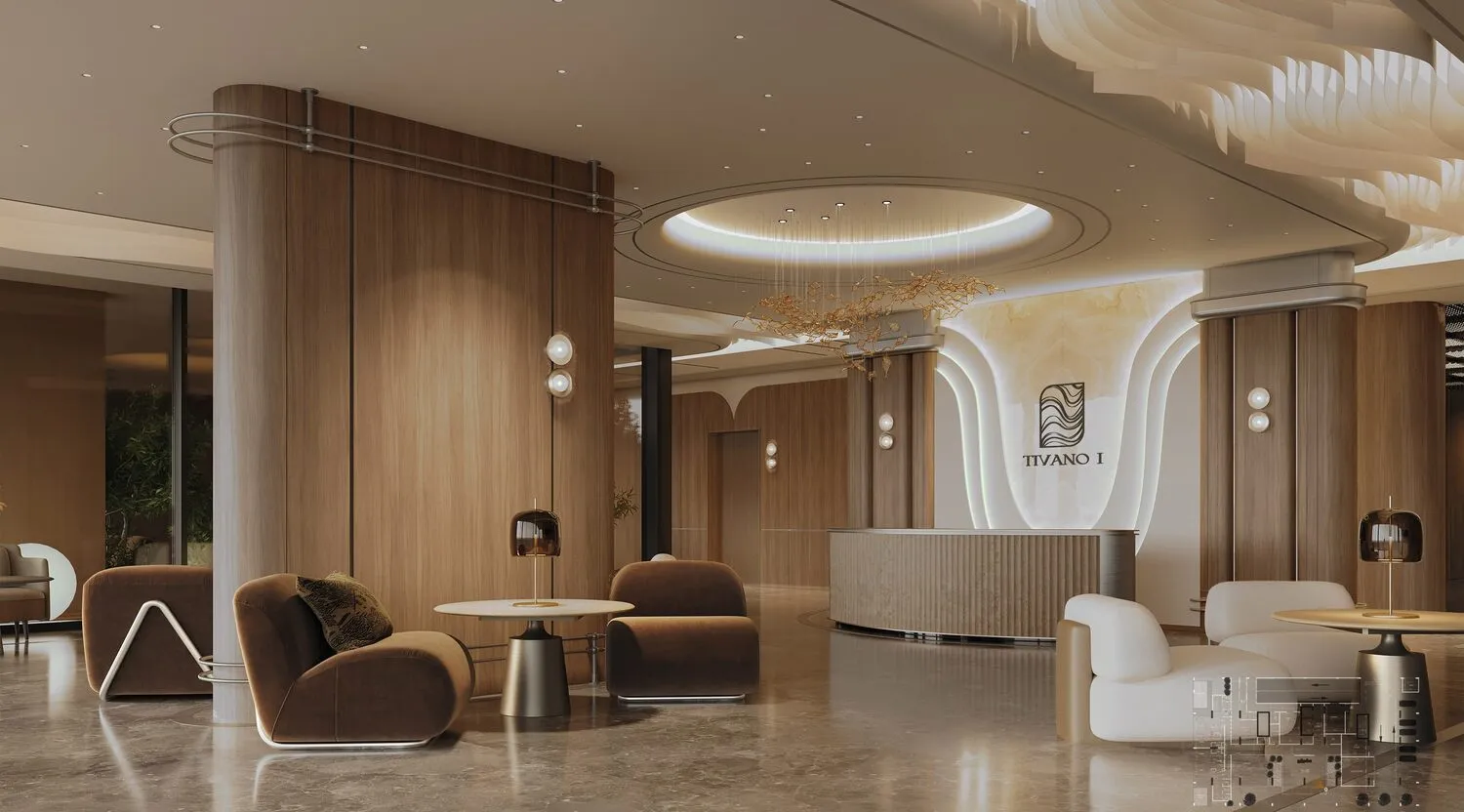 Tivanno Residence — лобби