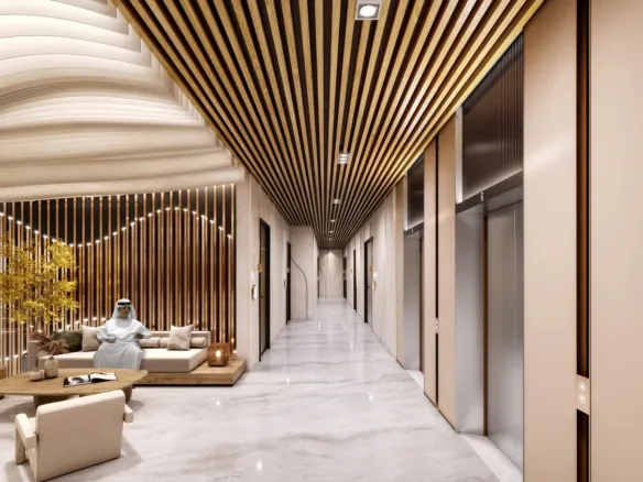 Tomorrow Commercial Tower — лифтовой холл