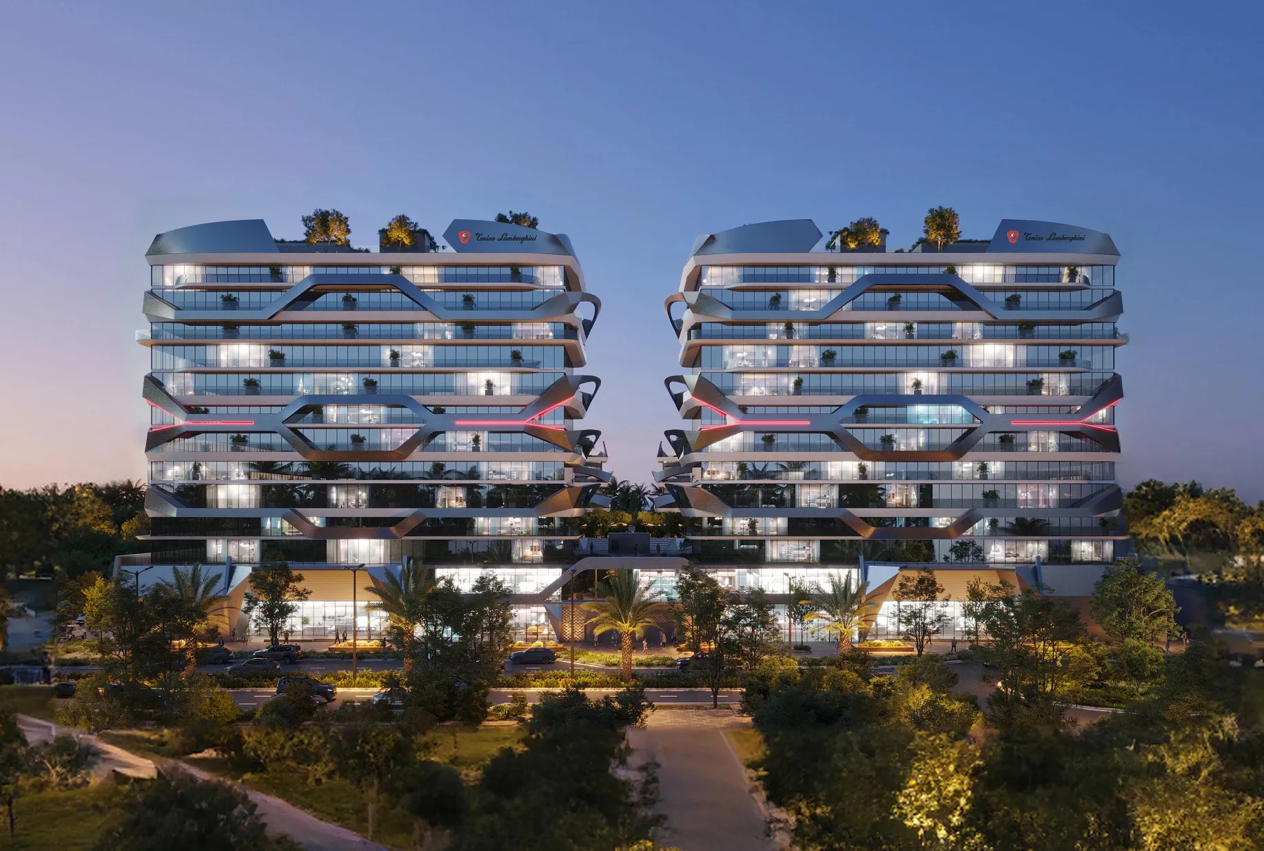 Tonino Lamborghini Residences в районе Мейдан (Над Аль-Шеба 1) — фото 1