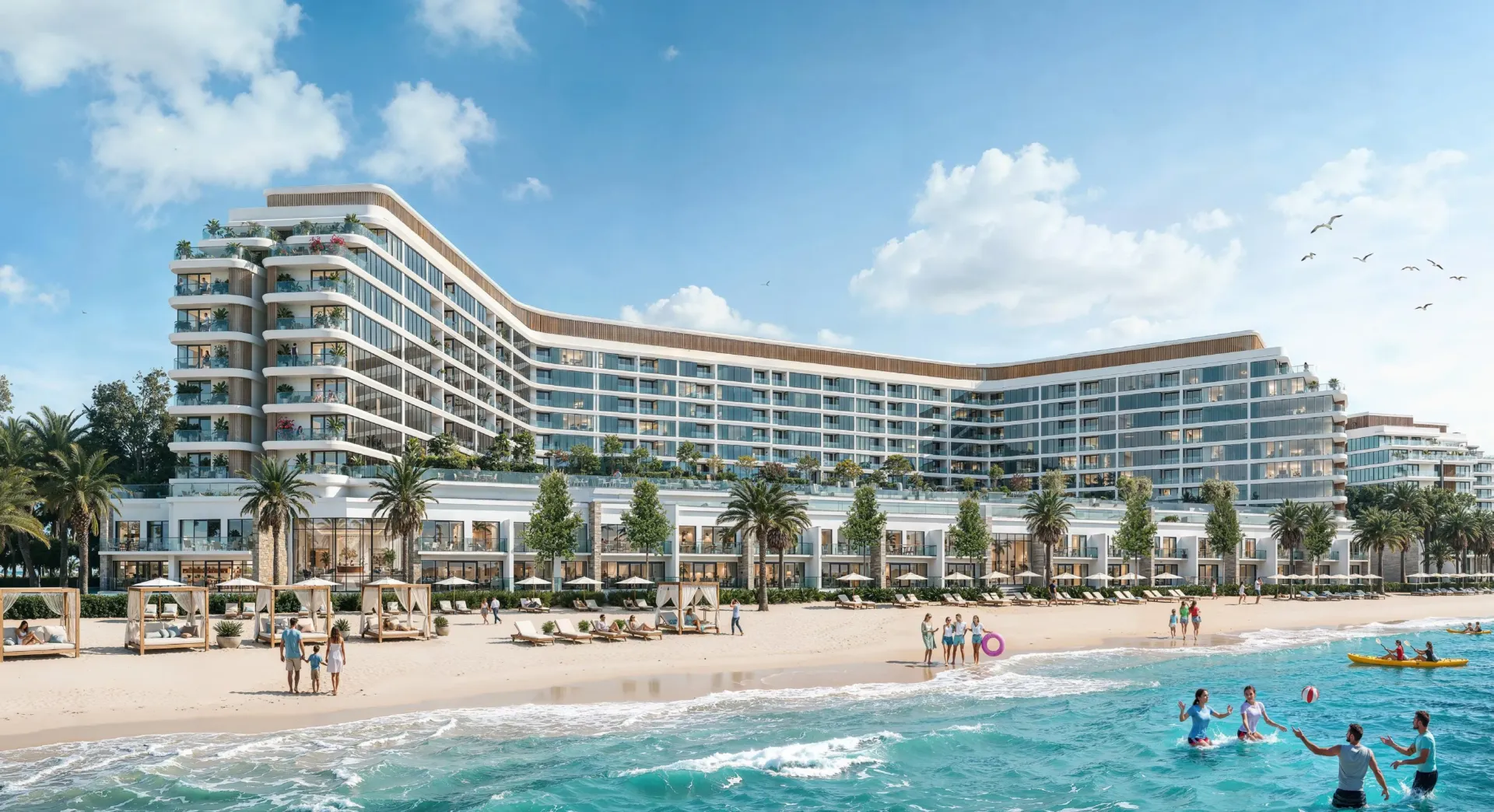 Tranquil Beach Residences — вид на комплекс