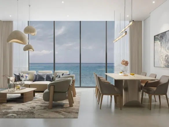 Tranquil Beach Residences — интерьер гостиной