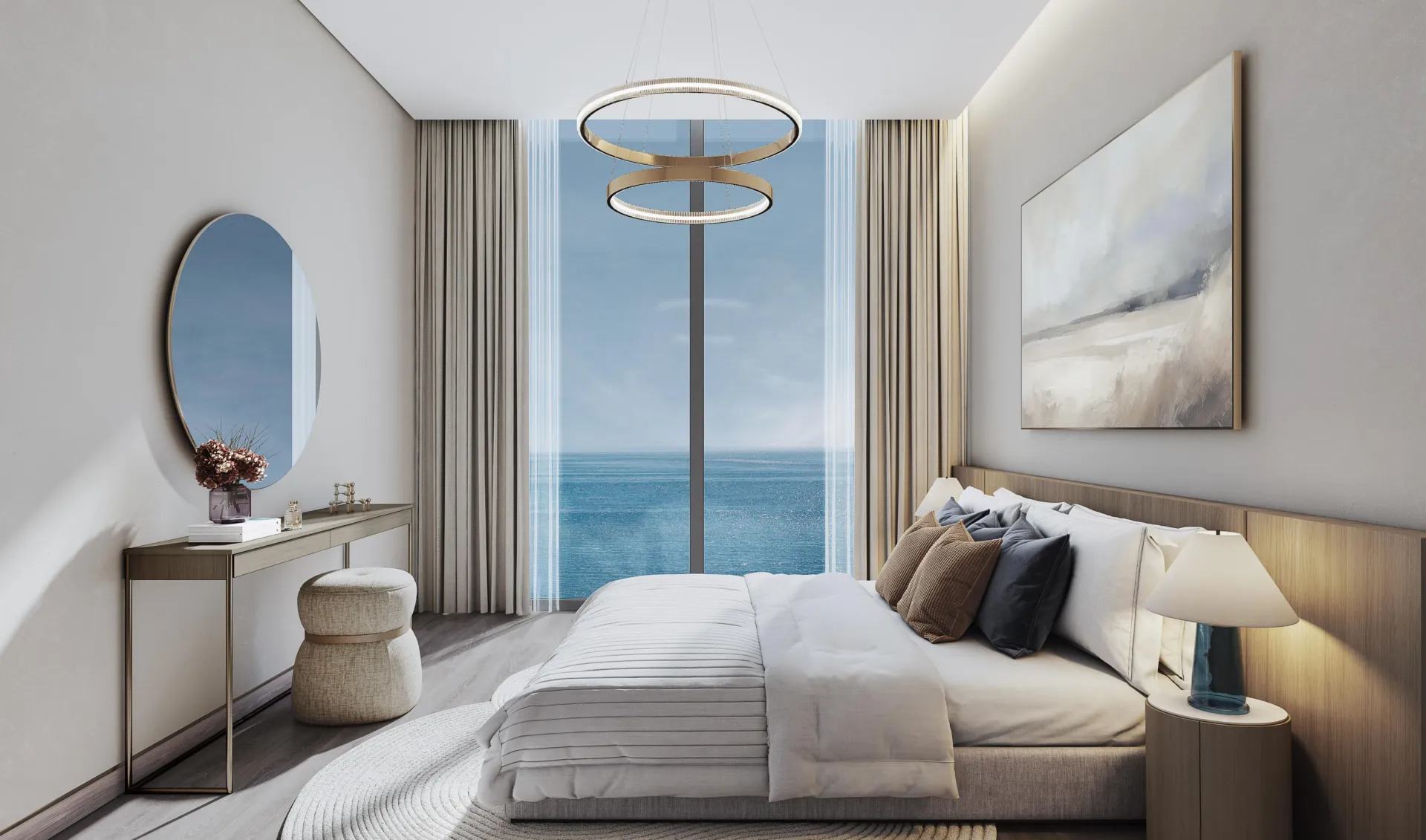 Tranquil Beach Residences — спальня