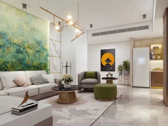 Tranquil Wellness Tower — интерьер гостиной, фото 11