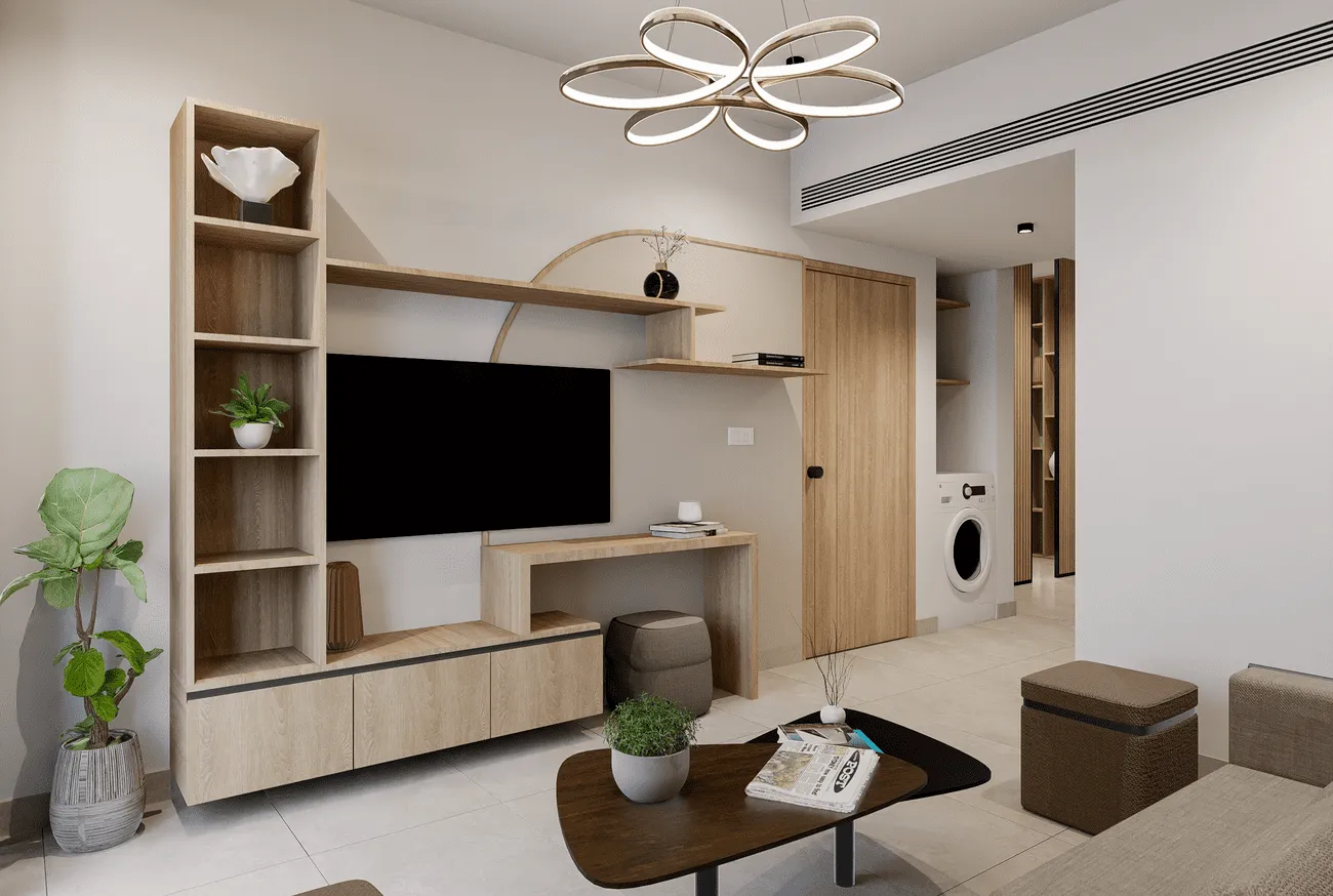 Tranquil Wellness Tower — интерьер гостиной