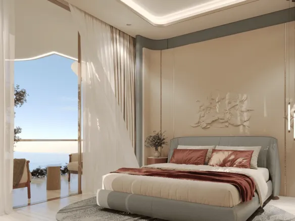 Treppan Serenique Residences — спальня