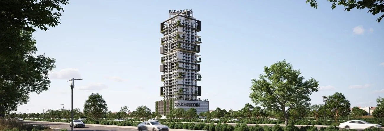 Treppan Tower в районе JVT (Джумейра Вилладж Трайангл) — фото 1