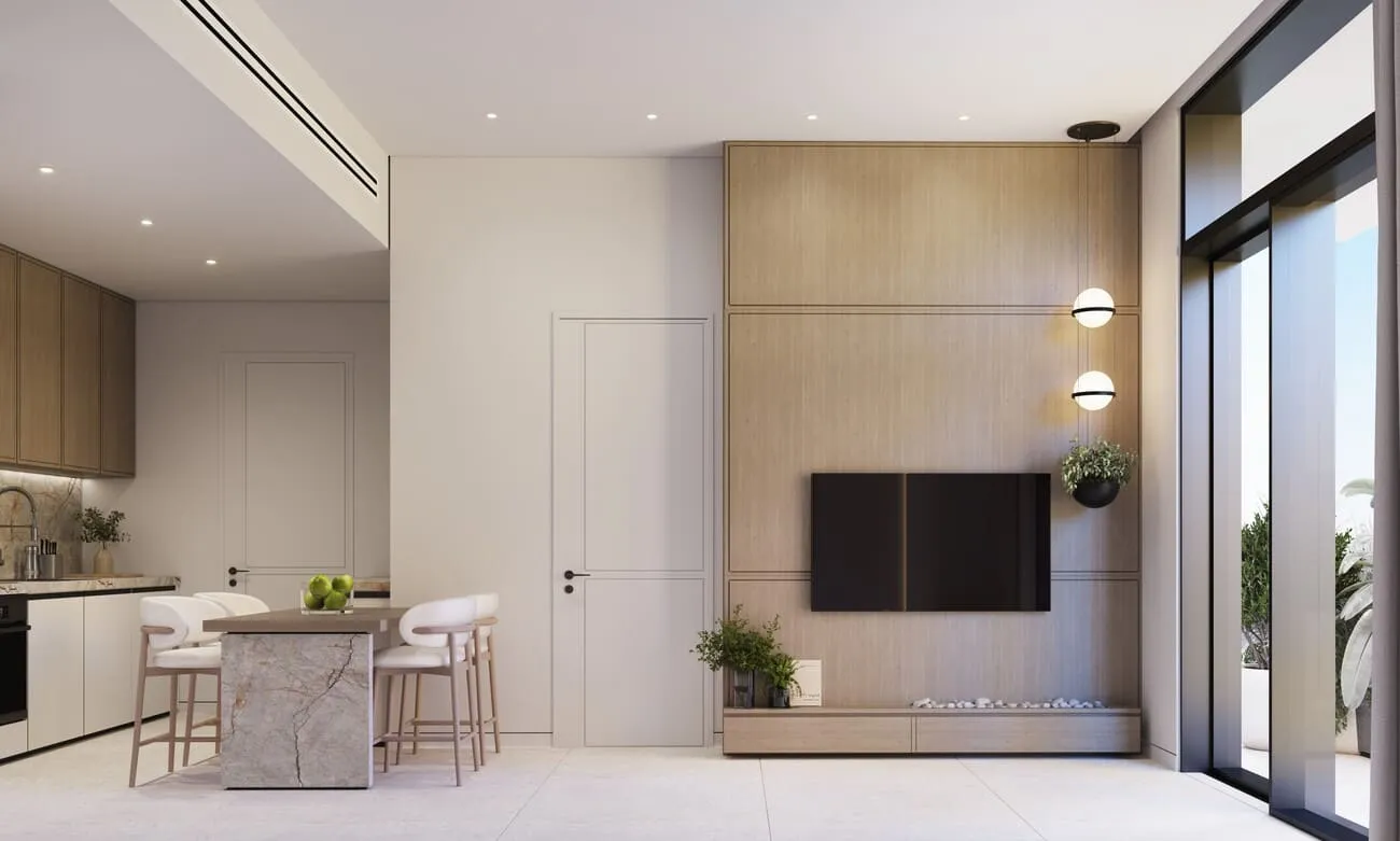 Treppan Tower — интерьер гостиной, фото 16