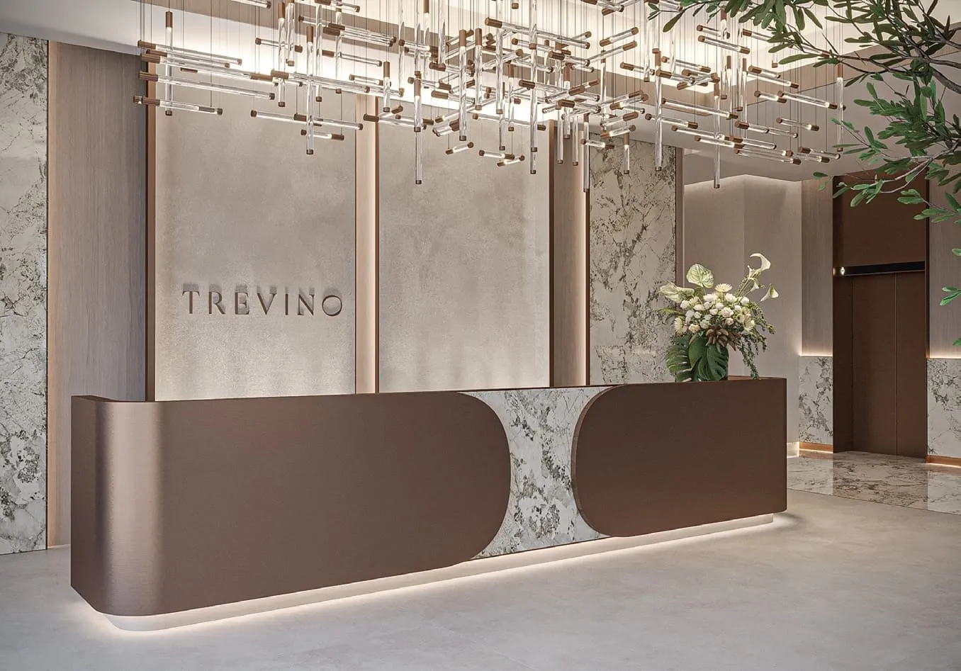 Trevino — зона ресепшн
