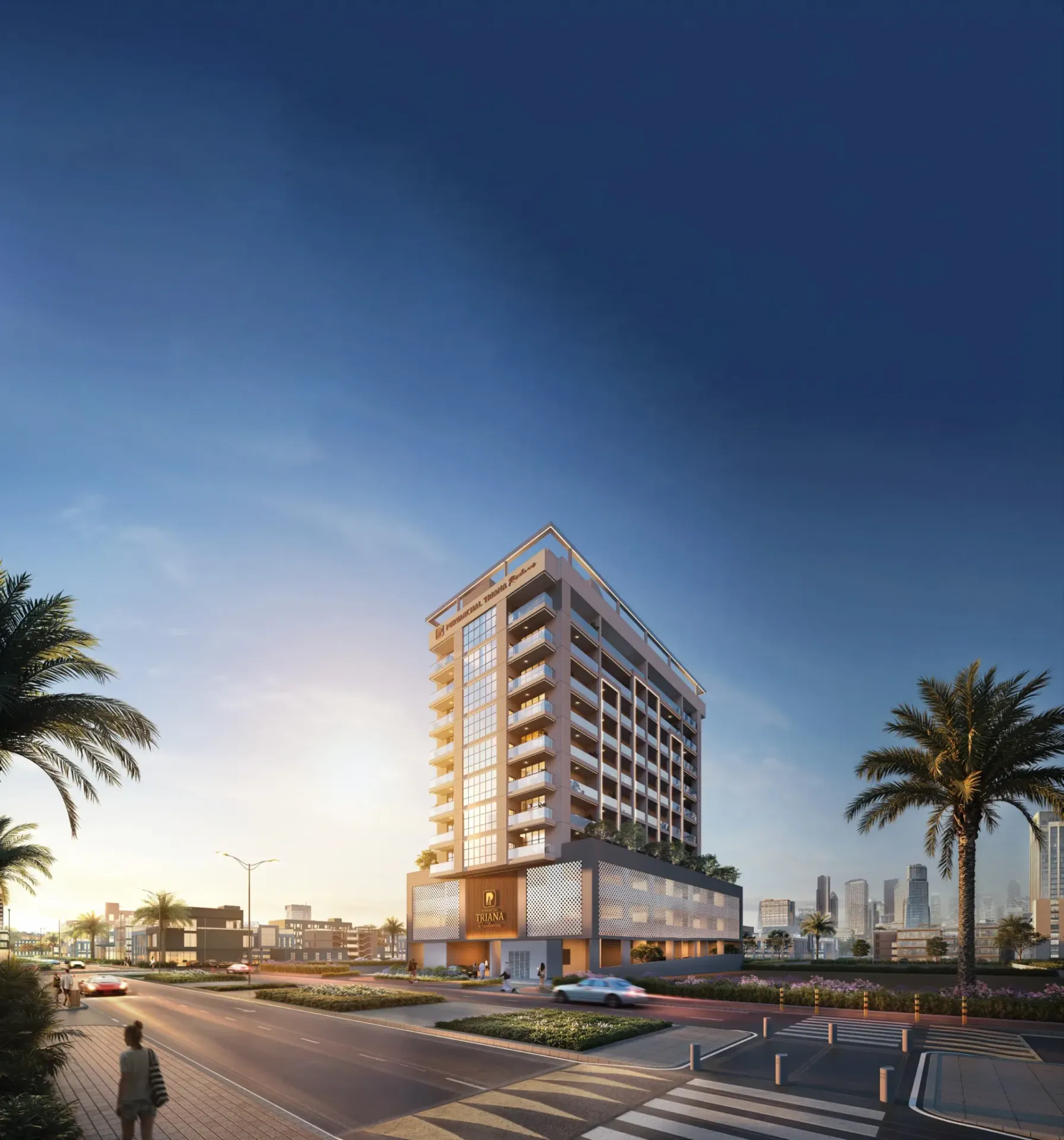 Triana Residences — вид на комплекс
