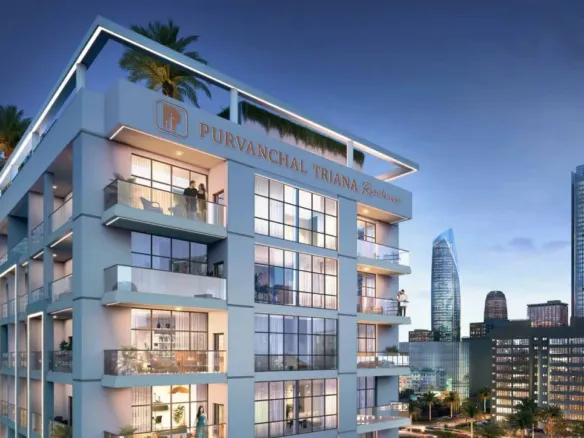 Triana Residences — фасад здания