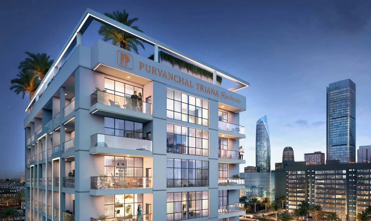 Triana Residences — фасад здания