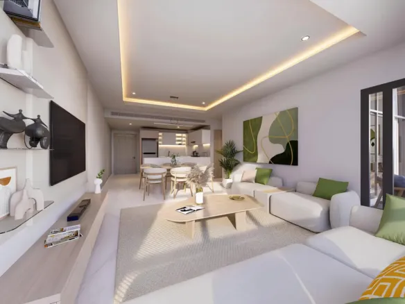 Triana Residences — интерьер гостиной