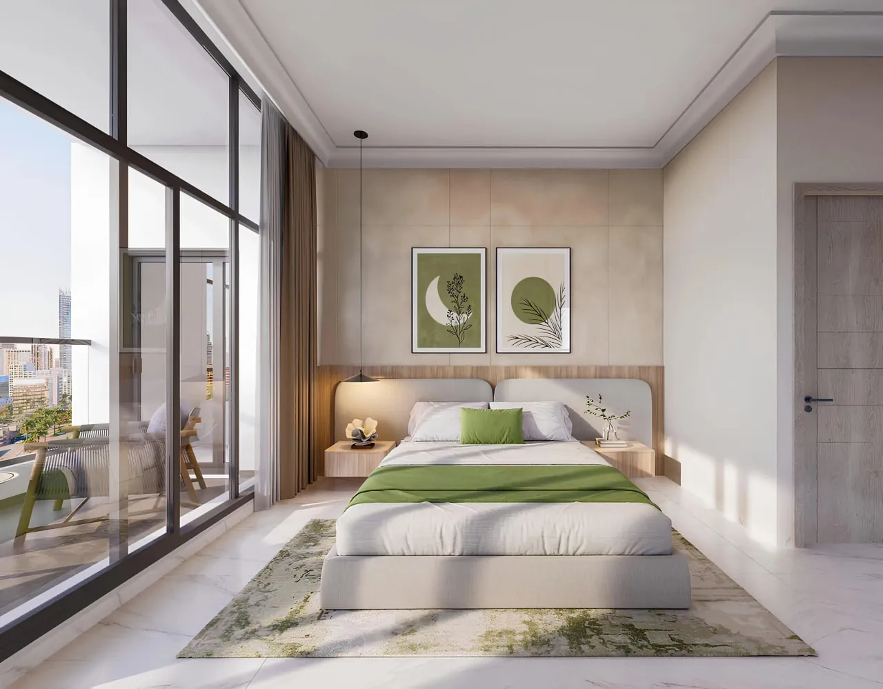 Triana Residences — спальня