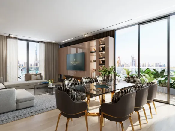 Trillionaire Residences — интерьер гостиной, фото 7