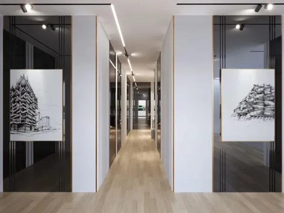 Trillionaire Residences — коридор
